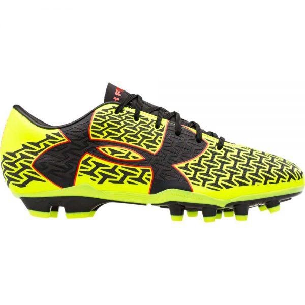 Under Armour ClutchFit Force 2.0 FG Yellow Black Red