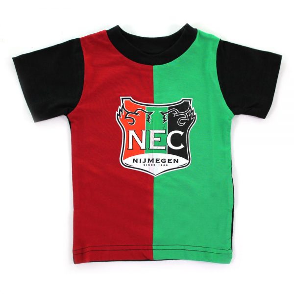 Baby t-shirt Rood-Groen – Logo N.E.C. Nijmegen