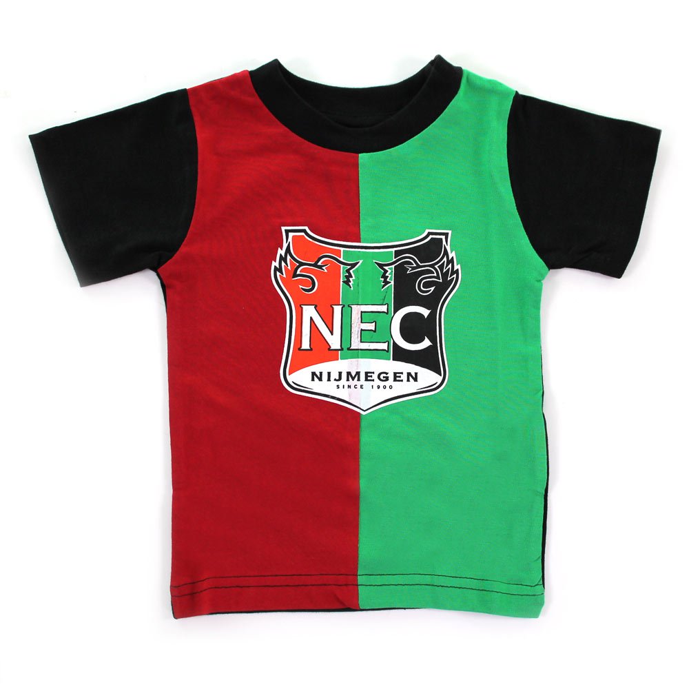 Baby t-shirt Rood-Groen - Logo N.E.C. Nijmegen