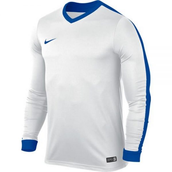 Nike LS Striker IV Jersey White Royal Blue