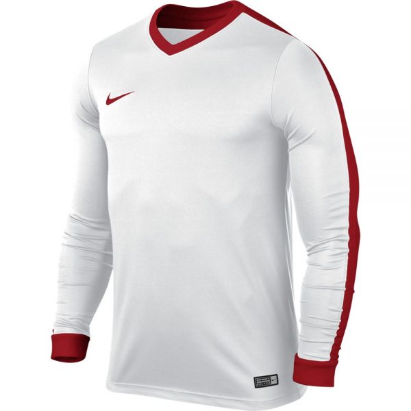 Nike LS Striker IV Jersey White University Red