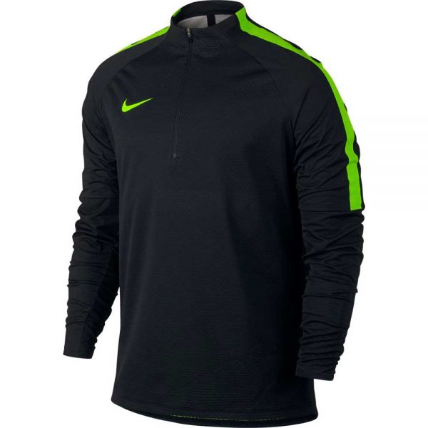 Nike Shield Strike Drill Top Black Electric Green