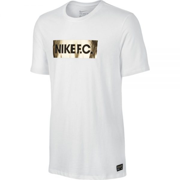 Nike FC Foil Shirt White Gold