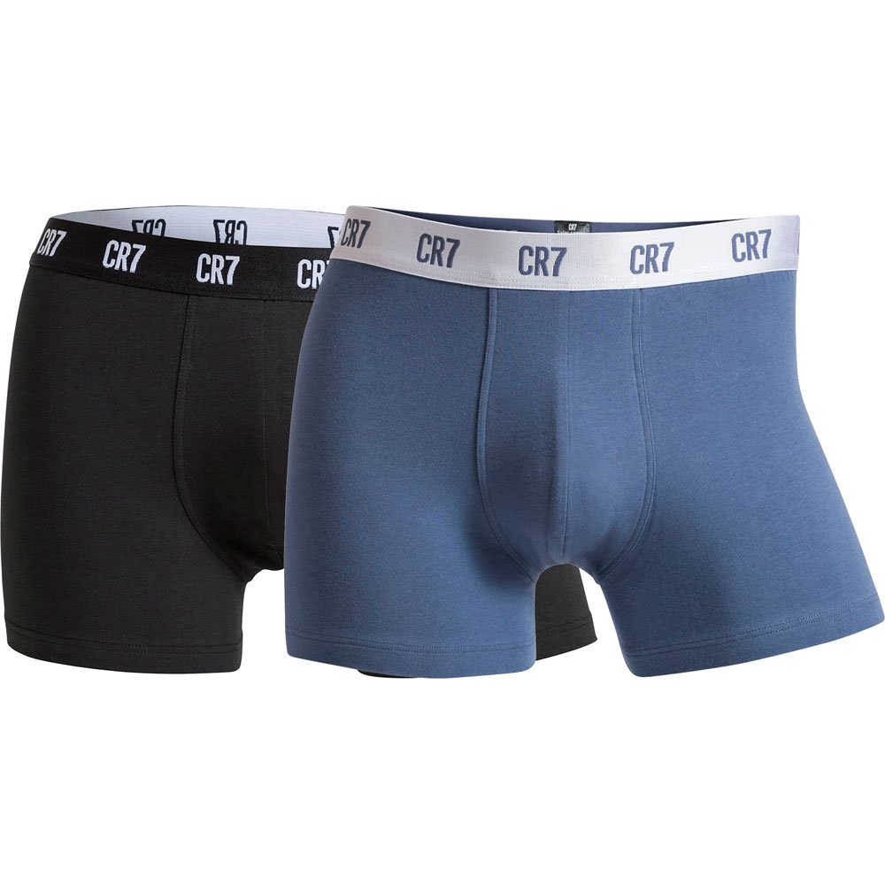CR7 Underwear Trunk 2-Pack BlackBlue