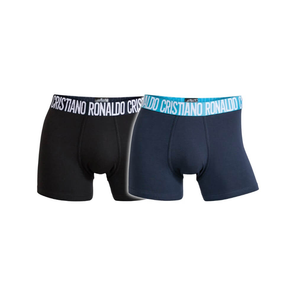 CR7 Underwear Boxershorts 2-Pack Main Fashion Men Black Blue