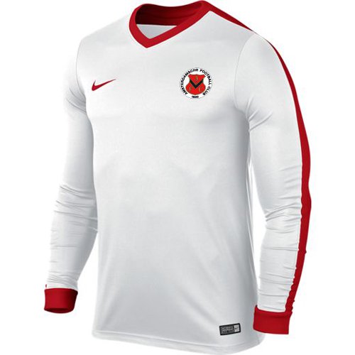 AFC Uitshirt White University Red JR
