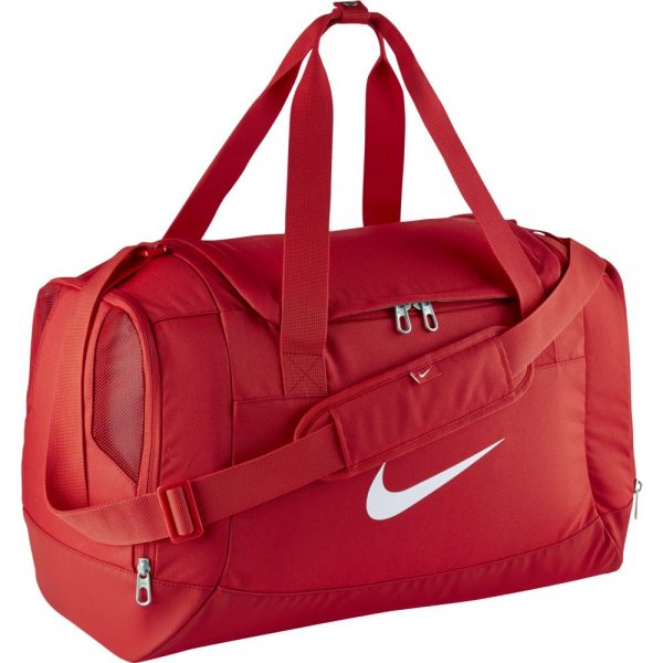 Nike Club Team Swoosh Duffle Bag Small University Red