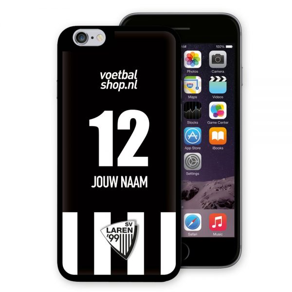 iPhone 6+ Cover SV Laren ontwerp het zelf zwart 2
