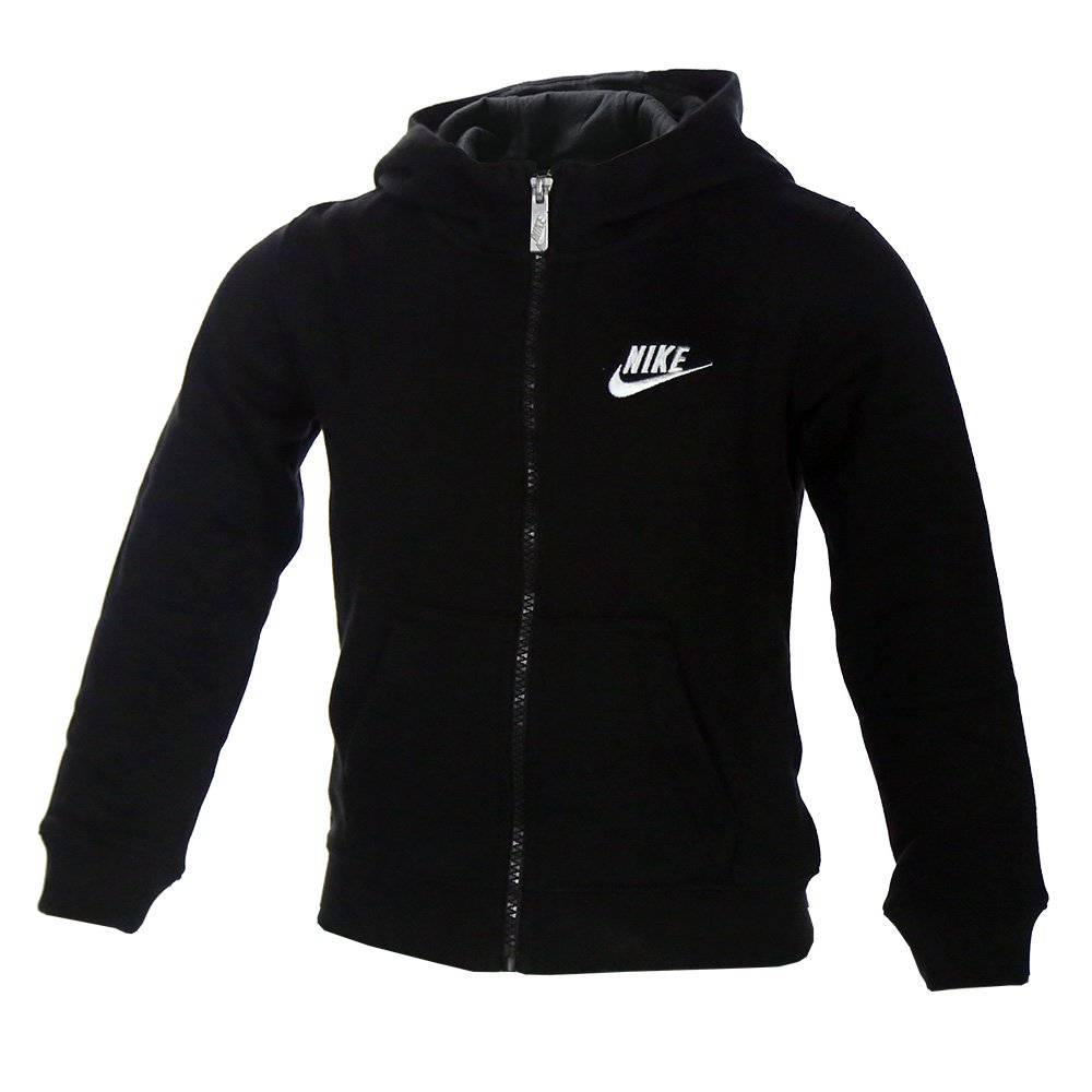Nike Hoodie FZ Sweatshirt Black Kids (Kleuters)