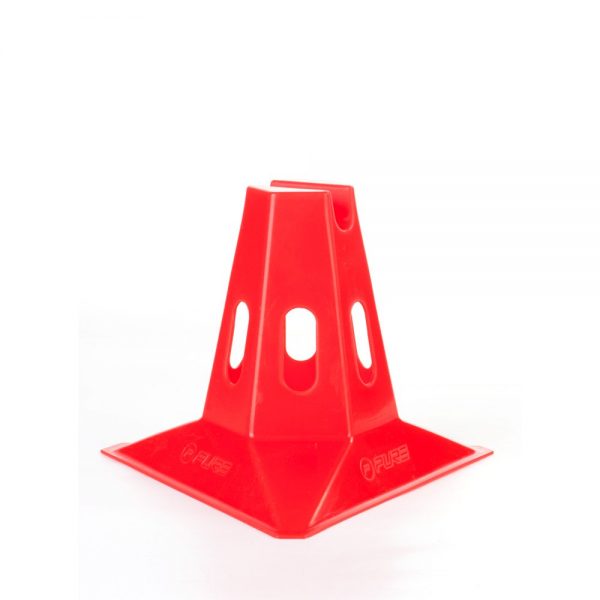P2I Set of Cones Red 150mm