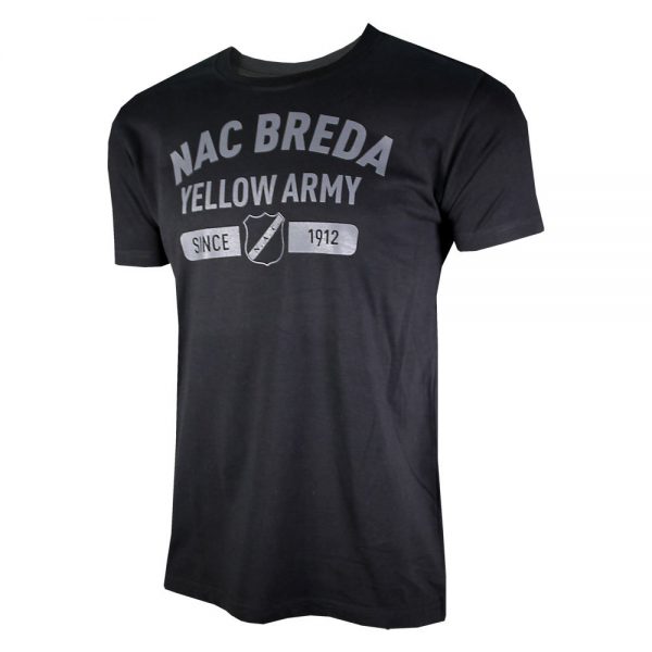 T-Shirt NAC Breda Zwart Army