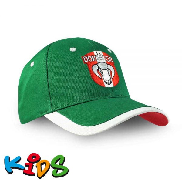 Cap FC Dordrecht Groen Logo kids