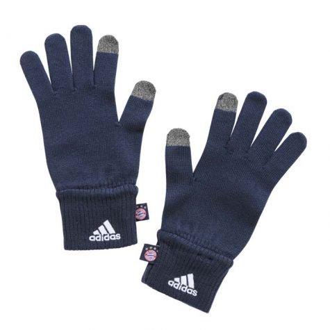 adidas Bayern Munchen Gloves Collegiate Navy White