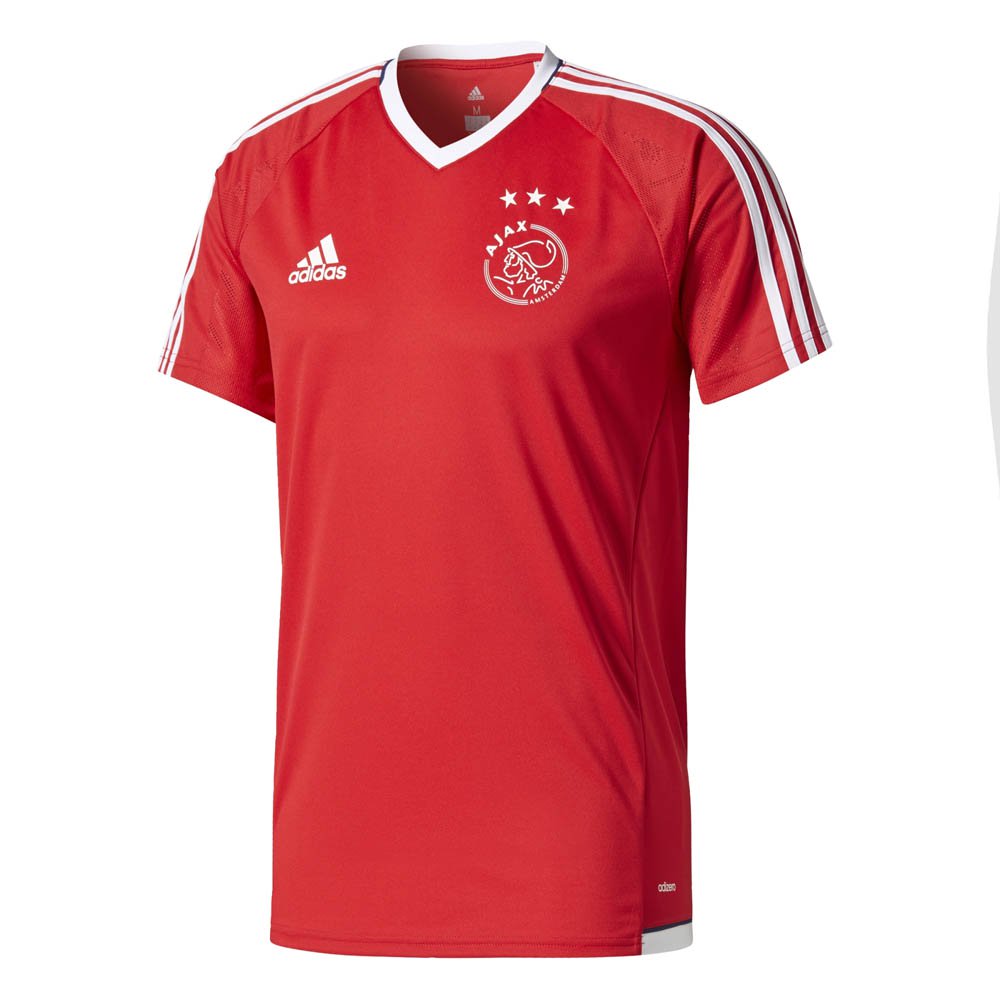 adidas Ajax Trainingsshirt 2017-2018 Bold Red White